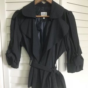Giorgio Armani Collezioni raincoat size 10
